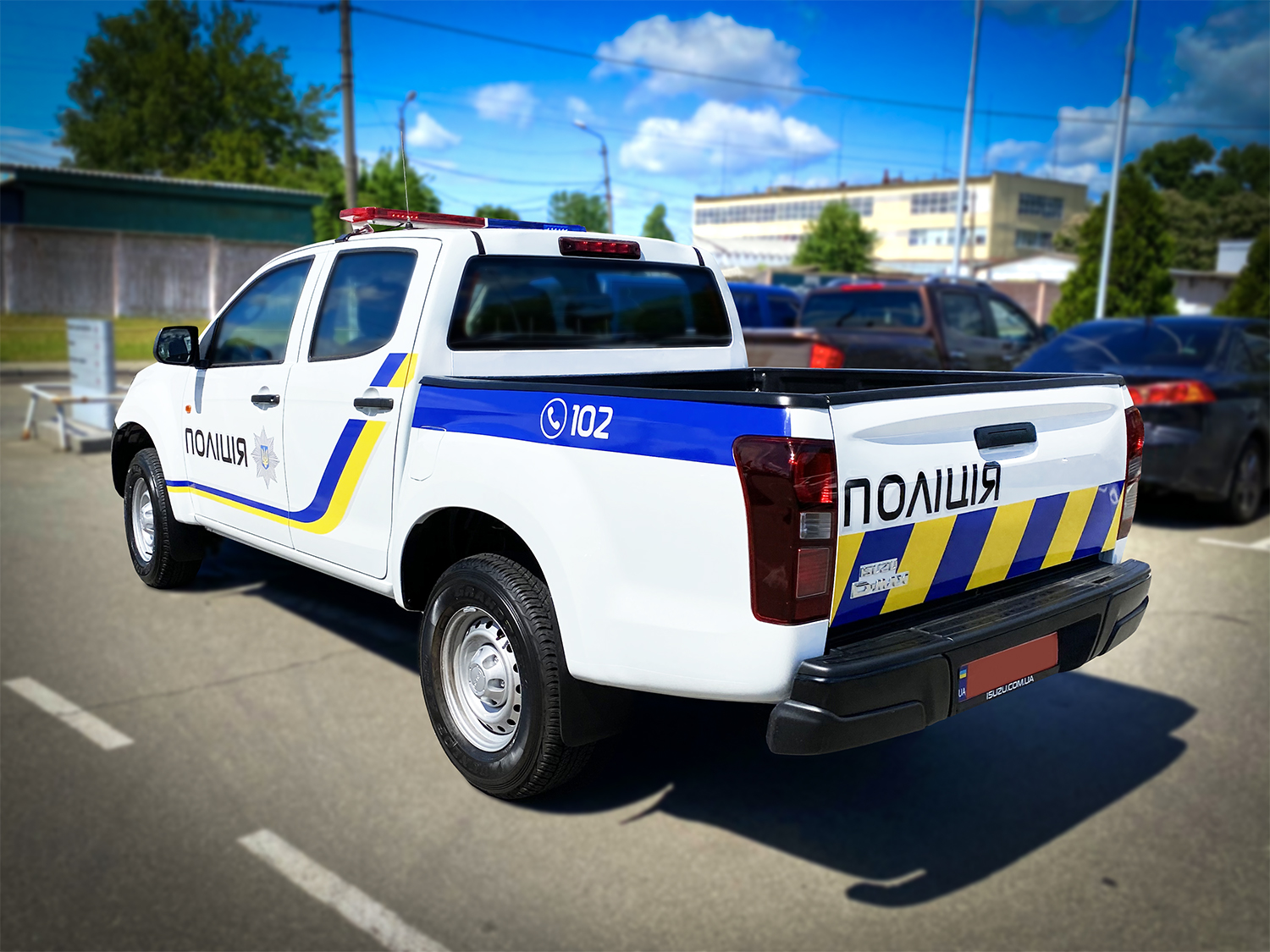 Спеціалізований автомобіль на базі пікапу ISUZU D-Max